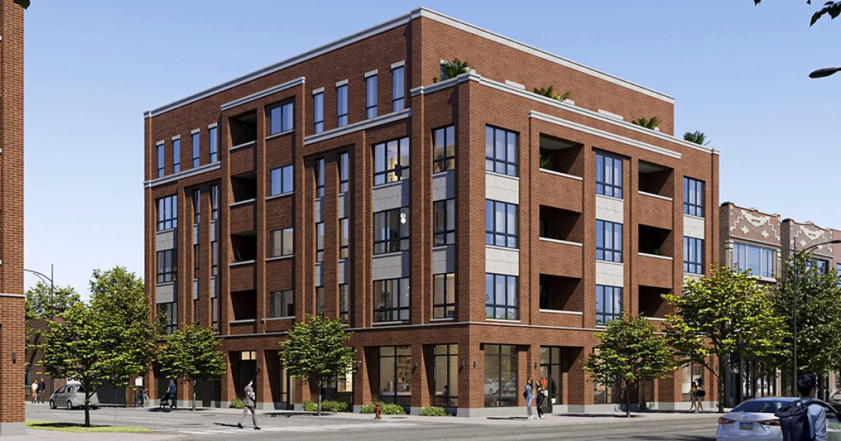 Developer revises plan for two buildings at Fullerton/Washtenaw